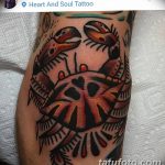 fotó egy rák tetoválásról, kelt 2018.04.18 -án №019 - tetováló rák -