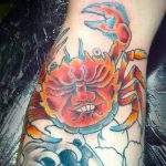 fotó tetoválás rák kelt 2018.04.18. №092 - tetováló rák -