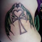 fotó az Ankh kereszt tetoválásról, kelte: 2017.10.27. №139 - Ankh tetoválás -