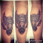 fotó az Ankh kereszt tetoválásról, kelte: 2017.10.27. №146 - Ankh tetoválás -