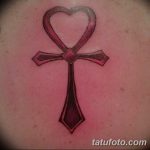 fotó az Ankh kereszt tetoválásról, 2017.10.27. 149. szám - Ankh tetoválás -