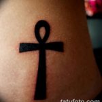 fotó az Ankh kereszt tetoválásról, 2017.10.27., №161 - Ankh tetoválás -