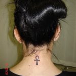 fotó az Ankh kereszt tetoválásról, kelte: 2017.10.27. №166 - Ankh tetoválás -