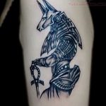 fotó az ankh kereszt tetoválásról, kelte: 2017.10.27. №079 - Ankh tetoválás -