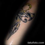 fotó az Ankh kereszt tetoválásról, kelte: 2017.10.27. №083 - Ankh tetoválás -