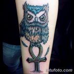 fotó az Ankh kereszt tetoválásról, kelte: 2017.10.27. №086 - Ankh tetoválás -