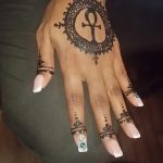 fotó az Ankh kereszt tetoválásról, 2017.10.27. №096 - Ankh tetoválás -