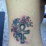 fotó az Ankh kereszt tetoválásról, 2017.10.27., №099 - Ankh tetoválás -