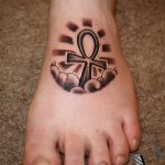 fotó az Ankh kereszt tetoválásról, kelte: 2017.10.27. №102 - Ankh tetoválás -