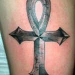 fotó az Ankh kereszt tetoválásról, kelte: 2017.10.27. №113 - Ankh tetoválás -
