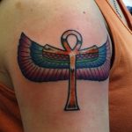 fotó az Ankh kereszt tetoválásról, 2017.10.27. 117. szám - Ankh tetoválás -
