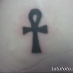 fotó az Ankh kereszt tetoválásról, 2017.10.27. 121. szám - Ankh tetoválás -