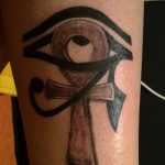 fotó az ankh cross tetoválásról, kelte: 2017.10.27. №122 - Ankh tetoválás -