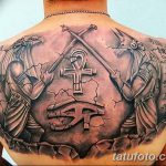 fotó az Ankh kereszt tetoválásról, 2017.10.27., 125. szám - Ankh tetoválás -