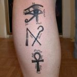 fotó az Ankh kereszt tetoválásról, 2017.10.27. 126. szám - Ankh tetoválás -