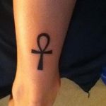 fotó az ankh cross tetoválásról, kelte: 2017.10.27. №010 - Ankh tetoválás -