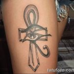 fotó az Ankh kereszt tetoválásról, 2017.10.27., №011 - Ankh tetoválás -