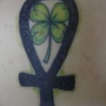 fotó az Ankh kereszt tetoválásról, 2017.10.27., №020 - Ankh tetoválás -