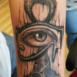 fotó az Ankh kereszt tetoválásról, 2017.10.27., №025 - Ankh tetoválás -