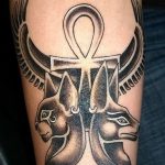 fotó az Ankh kereszt tetoválásról, 2017.10.27., №034 - Ankh tetoválás -