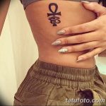 fotó az Ankh kereszt tetoválásról, 2017.10.27., №037 - Ankh tetoválás -