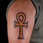 fotó az Ankh kereszt tetoválásról, 2017.10.27., №039 - Ankh tetoválás -