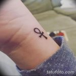 fotó az Ankh kereszt tetoválásról, 2017.10.27., №056 - Ankh tetoválás -