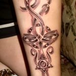 fotó az Ankh kereszt tetoválásról, kelte: 2017.10.27. №059 - Ankh tetoválás -