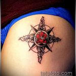 Az elkészült kör tetoválás érvényes változata - a rajz alkalmas egy kör tetoválás hullámára