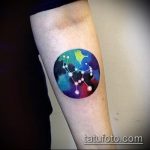 A kész kör tetoválás érdekes változata - a rajz alkalmas a kör tetoválására a csuklón