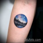 Egy teszt példa egy kész kör tetoválásra - a rajz alkalmas háromszög kör tetoválásra