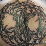 A meglévő kör tetoválás hűvös változata - a rajz alkalmas egy kör tetoválásra, benne egy ponttal