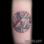 Egy meglévő kör tetoválás érdekes példája - a rajz alkalmas a kör tetoválására a csuklón