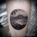 A meglévő kör tetoválás hűvös változata - a rajz alkalmas oroszlán kör tetoválásra