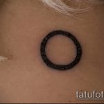 Példa egy tetovált körre - a rajz kelta kör tetováláshoz alkalmas