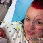 A meglévő kör tetoválás egyedi változata - a rajz alkalmas a kar körkörös tetoválására