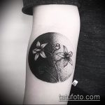 Egy érdekes példa egy kör tetoválásra - a rajz alkalmas oroszlán kör tetoválásra