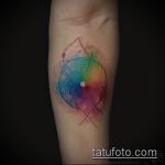 Eredeti példa egy kész kör tetoválásra - a rajz alkalmas kör feliratos tetoválásra