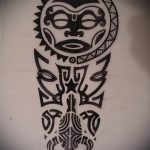 Egy eredeti példa a kör tetoválásra - a rajz alkalmas a kör tetoválására a hátán