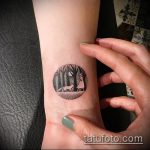 Egy érdekes példa egy kör tetoválásra - a rajz alkalmas a baráti kör tetoválására