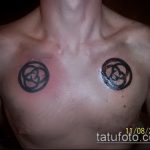 Egy egyedi példa a tetovált körre - a rajz kelta kör tetováláshoz alkalmas