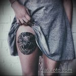 A kész kör tetoválás eredeti változata - a rajz alkalmas tetováló kör feliratra