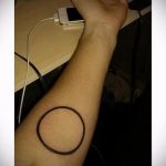 A meglévő kör tetoválás érdekes változata - a rajz alkalmas tetováló kör mintákhoz