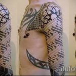 Fotó a tetováló labirintus rajzáról (Tetoválólabirin) (érték) - példa rajz - 001