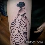 Fénykép tetováló labirintus rajzról (Tetoválólabirin) (érték) - példa rajz - 005