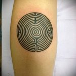 Fotó a tetováló labirintus rajzáról (Tetoválólabirin) (érték) - példa rajz - 006