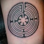 Fotó tetováló labirintusrajzról (Tetoválólabirin) (érték) - példa rajz - 011