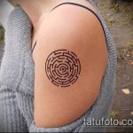 Fotó a tetováló labirintus rajzáról (Tetoválólabirin) (érték) - példa rajz - 015