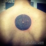 Fotó tetováló labirintusrajzról (Tetoválólabirin) (érték) - példa rajz - 016