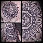 Fotó tetováló labirintusrajzról (Tetoválólabirin) (érték) - példa rajz - 017